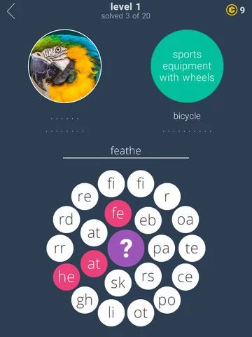 Изображение игры: Word Rings Puzzle 2