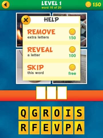 Изображение игры: 4 Pics 1 Word Puzzle: More Words
