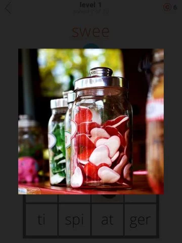 Изображение игры: 1 Pic 1 Clue: Word Search Game