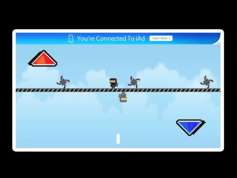 Изображение игры: Ninja Star Jump