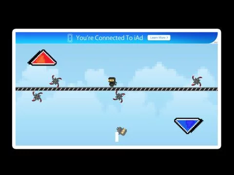 Изображение игры: Ninja Star Jump