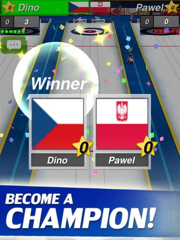 Изображение игры: Curling 3D Champion