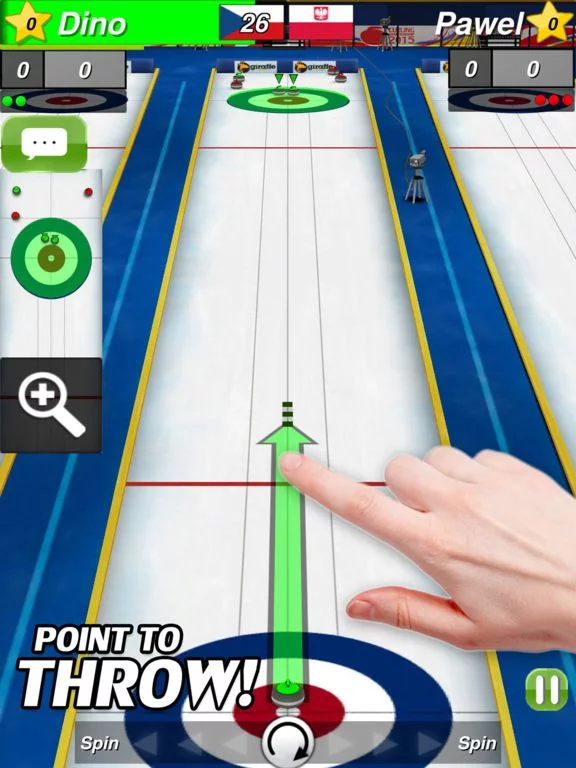 Изображение игры: Curling 3D Champion