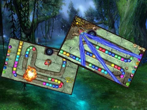 Изображение игры: Marble Shooting