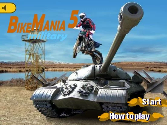 Изображение игры: Military Bike Mania