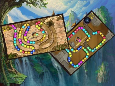 Изображение игры: Marble Shooting