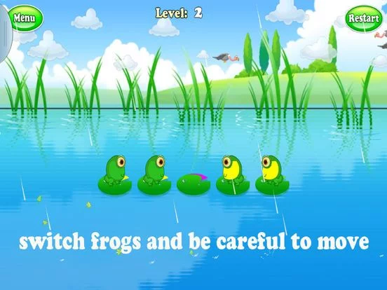 Изображение игры: Frog jump Frog Switch