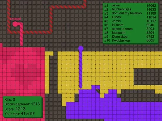Изображение игры: splix.io!