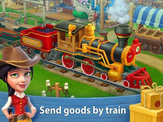 Изображение игры: Wild West:New Frontier to Farm