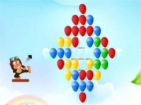 Изображение игры: Monkey Balloon Game