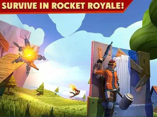 Изображение игры: Rocket Royale