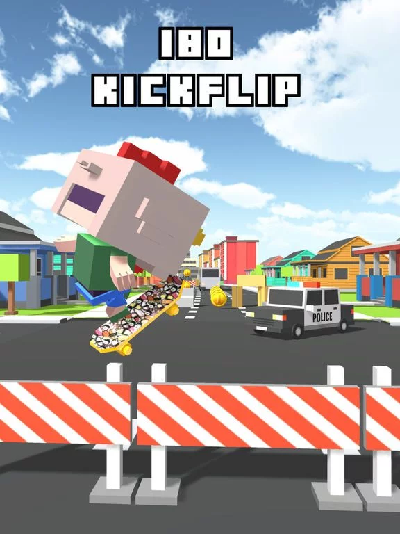 Изображение игры: Blocky Pro Skater Boy Extreme