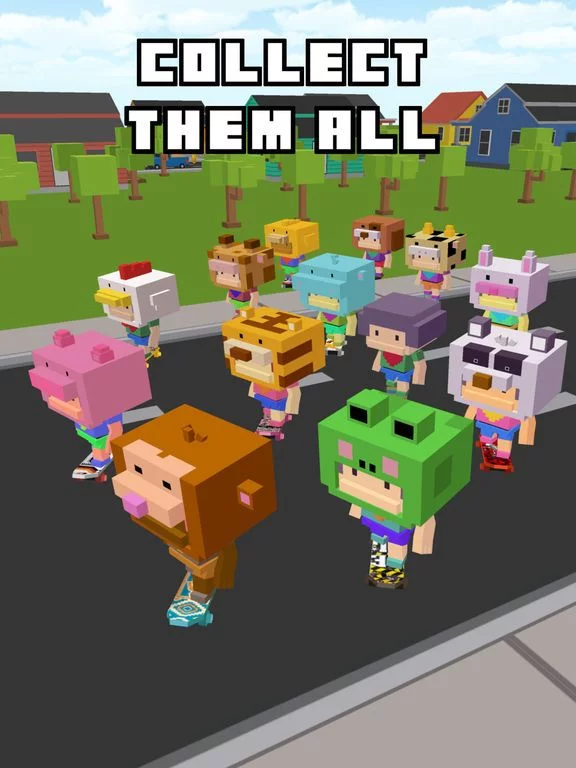 Изображение игры: Blocky Pro Skater Boy Extreme