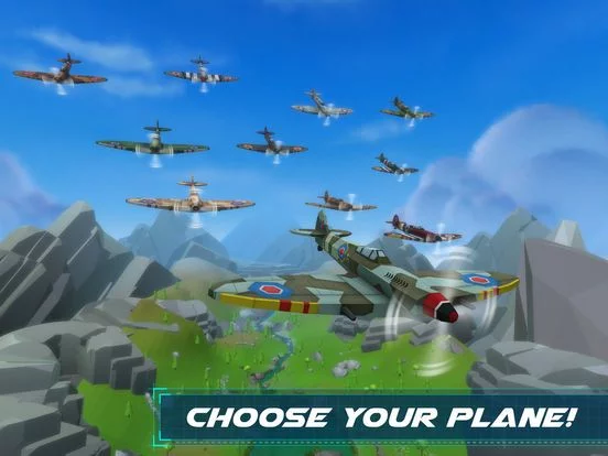 Изображение игры: Spitfire War Fighters Combat