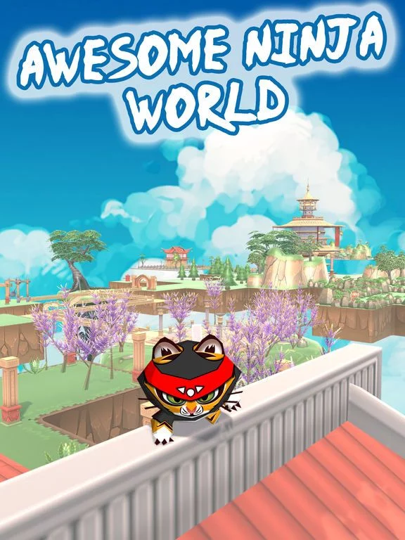 Изображение игры: Kung Fu Tiger & Ninja Panda 3D