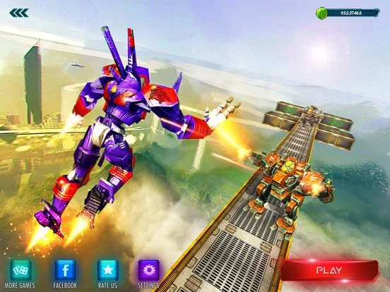 Изображение игры: Flying Superhero Robot Fighting