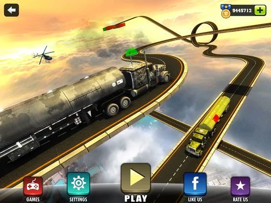 Изображение игры: USA Army Truck Simulator - Ramp Truck Driving Mod