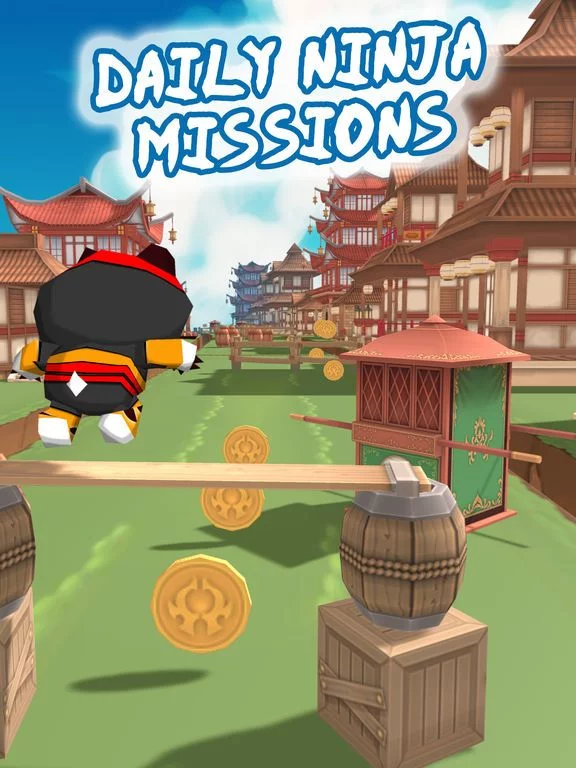 Изображение игры: Kung Fu Tiger & Ninja Panda 3D