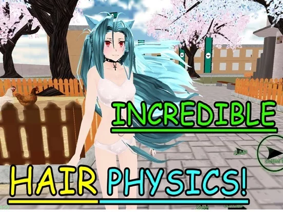 Изображение игры: Yandere Schoolgirls Online