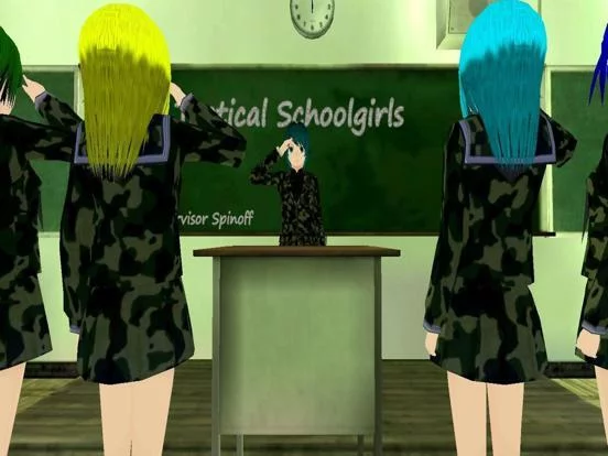 Изображение игры: Tactical Schoolgirls