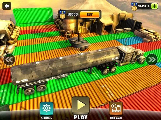 Изображение игры: USA Army Truck Simulator - Ramp Truck Driving Mod