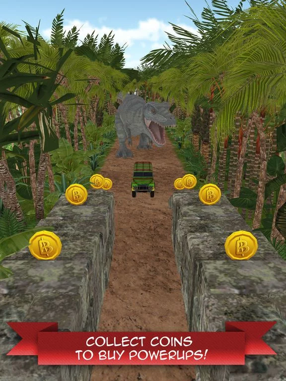 Изображение игры: T-Rex Escape - Dinosaur Jurassic Run