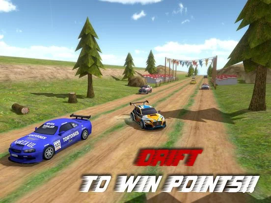 Изображение игры: Rally Car Racing - Mud Drift