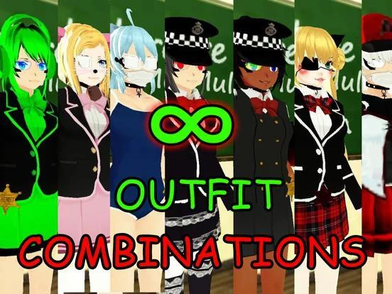 Изображение игры: Yandere Schoolgirls Online