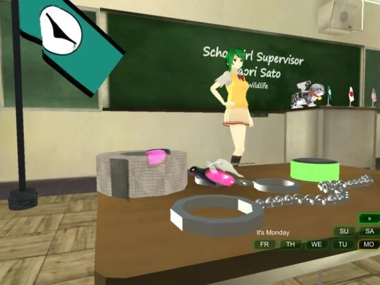 Изображение игры: Schoolgirl Supervisor - Saori Sato - Wildlife
