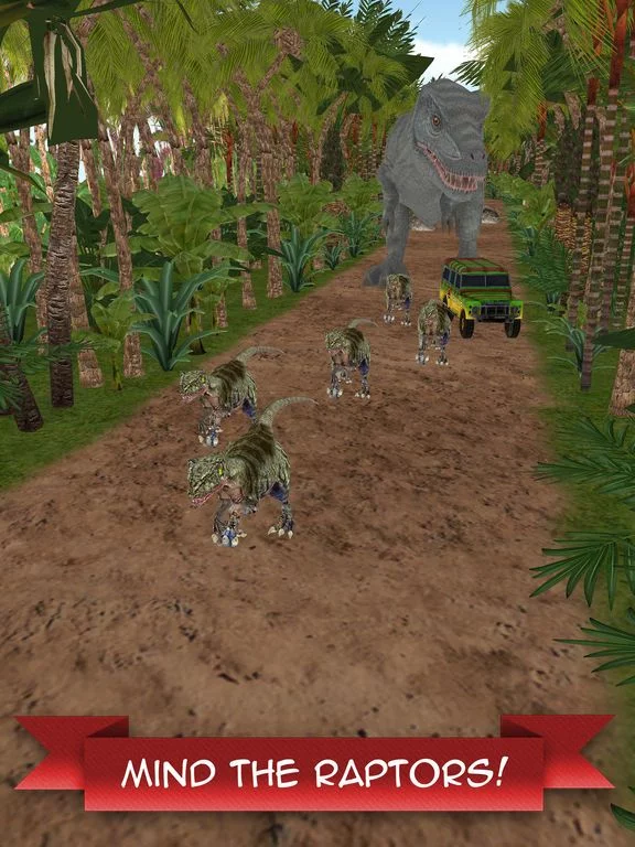 Изображение игры: T-Rex Escape - Dinosaur Jurassic Run