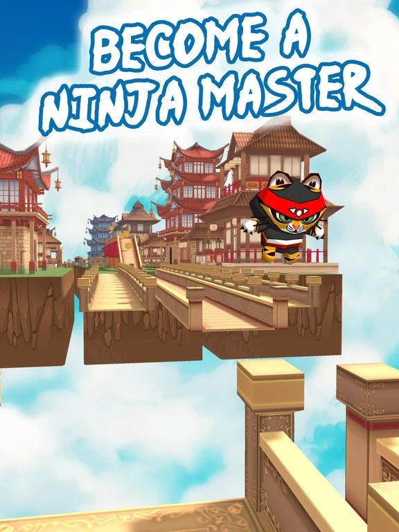 Изображение игры: Kung Fu Tiger & Ninja Panda 3D