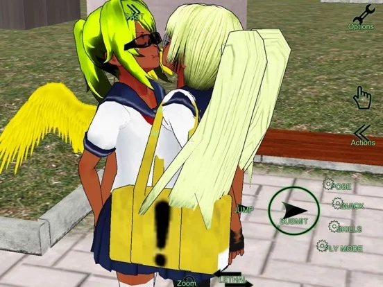Изображение игры: Yandere Schoolgirls Online