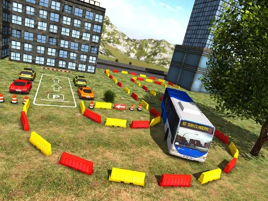Изображение игры: New York City Bus Parking 3D - Driving Simulator