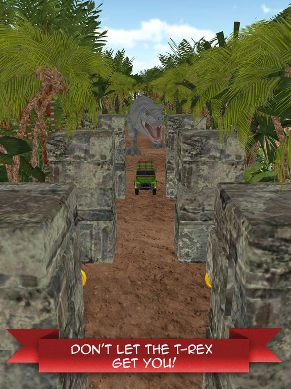 Изображение игры: T-Rex Escape - Dinosaur Jurassic Run