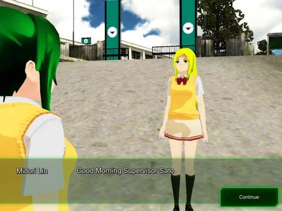 Изображение игры: Schoolgirl Supervisor - Saori Sato - Wildlife