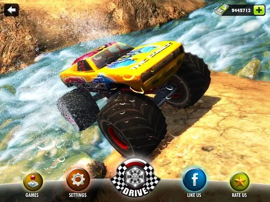 Изображение игры: Offroad Monster Truck Desert Safari Hill Driving