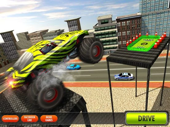 Изображение игры: City Climb Monster Truck Hard Parking Simulator 3D