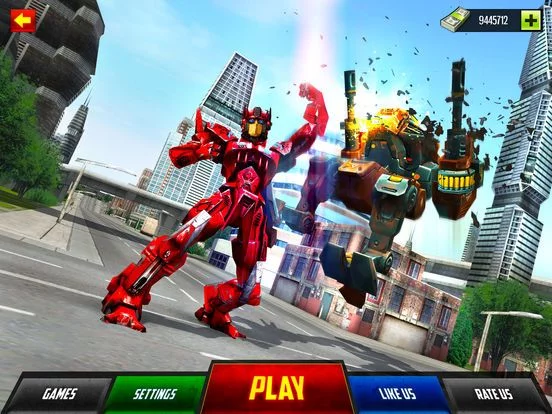 Изображение игры: Monster Robot Hero City Battle