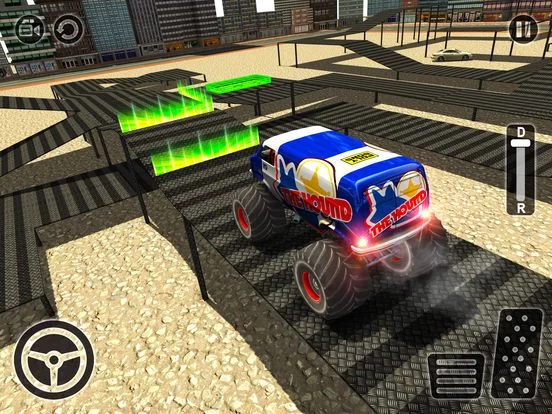 Изображение игры: City Climb Monster Truck Hard Parking Simulator 3D
