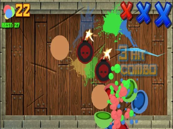 Изображение игры: Ninja Slash - Color Balls Slicing Free Games