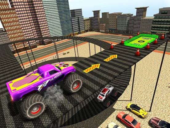Изображение игры: City Climb Monster Truck Hard Parking Simulator 3D