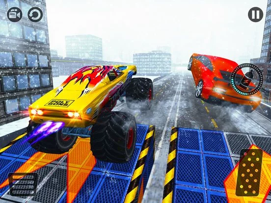 Изображение игры: Crazy 4x4 Monster Truck Racer 2017-Stunt Racing 3D