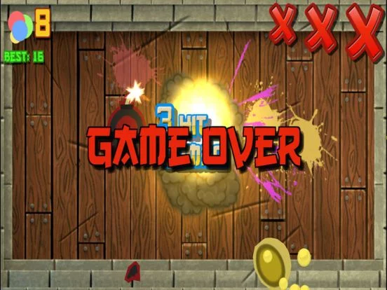 Изображение игры: Ninja Slash - Color Balls Slicing Free Games