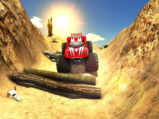 Изображение игры: Offroad Monster Truck Desert Safari Hill Driving