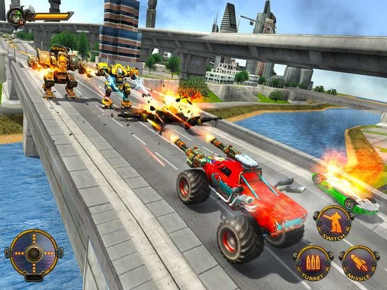 Изображение игры: Monster Robot Hero City Battle