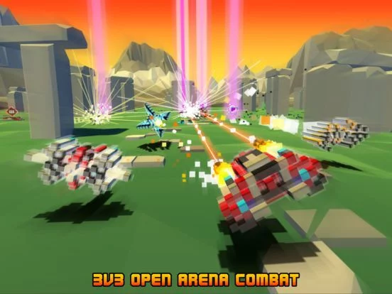 Изображение игры: Hovercraft: Battle Arena