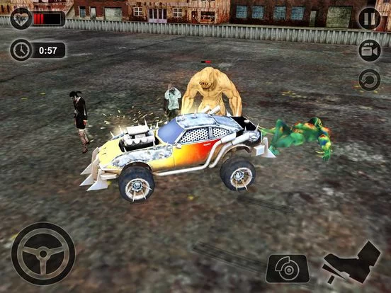 Изображение игры: Zombie Smash Car Derby - Zombies Tsunami Killer 3D