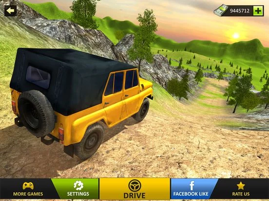 Изображение игры: Uphill Off road Prado Car Driving Simulator 2017