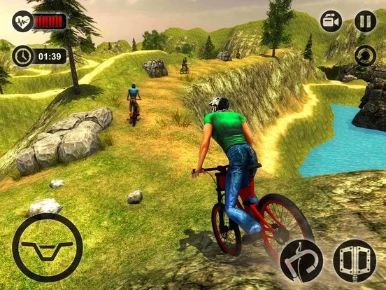 Изображение игры: Crazy Off road Mountain Bicycle Rider Simulator 3D
