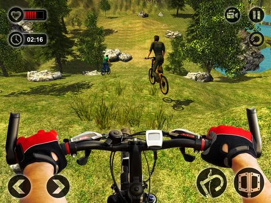 Изображение игры: Crazy Off road Mountain Bicycle Rider Simulator 3D